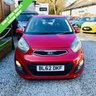 USED 2013 62 KIA PICANTO 1.0 2 Hatchback 5dr Petrol Manual Euro 5 (68 bhp) Discover this exceptional 2013 Kia Picanto 2 with remarkably low mileage for its age, having covered just 25,322 miles. This 1.0 litre petrol model offers a practical and economical choice, featuring essential comforts such as air conditioning to keep you cool and Bluetooth with voice recognition for seamless connectivity on the go. JUST HAD FULL SERVICE AND NEW BRAKES.  ONLY &pound;20 A YEAR ROAD TAX! INSURANCE GROUP 4! 67 MILES PER GALLON COMBINED.