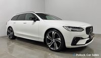 USED 2022 V VOLVO V90 2.0 B4 MHEV R-Design Estate 5dr Diesel Hybrid Auto Euro 6 (s/s) (197 ps) 20" Polestar Upgrade, Towbar, 360 Camera, CarPlay, FVSH