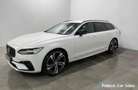 USED 2022 V VOLVO V90 2.0 B4 MHEV R-Design Estate 5dr Diesel Hybrid Auto Euro 6 (s/s) (197 ps) 20" Polestar Upgrade, Towbar, 360 Camera, CarPlay, FVSH