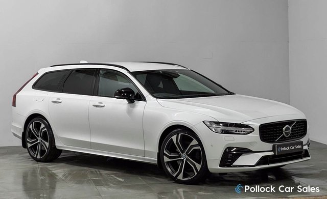 View our Volvo V90 2.0 B4 MHEV R-Design Estate 5dr Diesel Hybrid Auto Euro 6 (s/s) (197 ps)