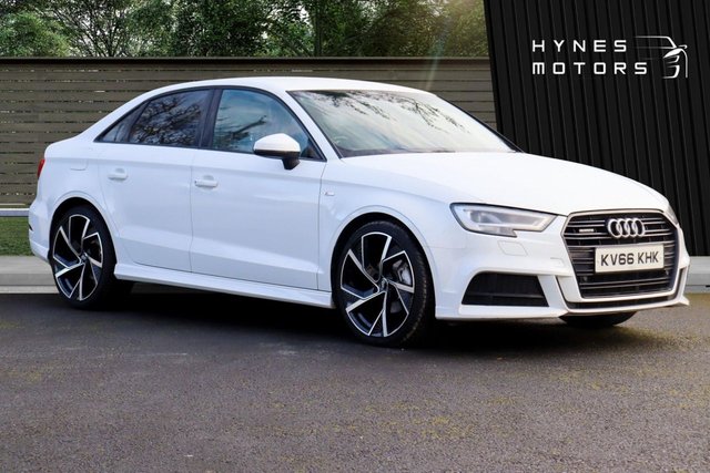 View our Audi A3 2.0 TDI S line Saloon 4dr Diesel Manual quattro Euro 6 (s/s) (150 ps)