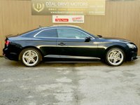 USED 2018 68 AUDI A5 2.0 TDI 40 S line Coupe 2dr Diesel S Tronic Euro 6 (s/s) (190 ps) CarPlay+DAB+NAV+VIRTUAL DASH