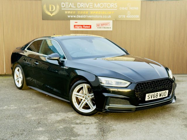 2018 68 Audi A5 2.0 TDI 40 S line Coupe 2dr Diesel S Tronic Euro 6 (s/s) (190 ps)