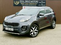 USED 2016 66 KIA SPORTAGE 2.0 CRDi GT-Line SUV 5dr Diesel Auto AWD Euro 6 (134 bhp) ULEZ | AWD Auto | GT-Line