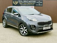 USED 2016 66 KIA SPORTAGE 2.0 CRDi GT-Line SUV 5dr Diesel Auto AWD Euro 6 (134 bhp) ULEZ | AWD Auto | GT-Line