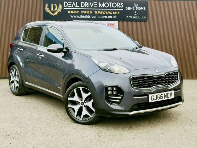 2016 66 Kia Sportage 2.0 CRDi GT-Line SUV 5dr Diesel Auto AWD Euro 6 (134 bhp)