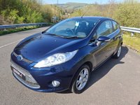 USED 2011 61 FORD FIESTA 1.25 Zetec Hatchback 3dr Petrol Manual (129 g/km, 81 bhp) LOW MILES 2 KEYS CHEAP INSURANCE