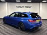 USED 2021 70 BMW 3 SERIES 2.0 330e 12kWh M Sport Touring 5dr Petrol Plug-in Hybrid Auto Euro 6 (s/s) (292 ps) HUGH SPEC! 8K EXTRA FACTORY OPTIONS! TECH PACK, COMFORT PACK, M SPORT PRO PACK, HARMAN/KARDON SOUND, HEADS UP DISPLAY, HEATED STEERING WHEEL, BLUE M PERFORMANCE BRAKES, BLACK VERNASCA LEATHER, AMBIENT MOOD LIGHTING, VIRTUAL DASH, REAR CAMERA, WIRELESS CARPLAY, 19'' M SPORT ALLOYS, CRUISE CONTROL, COMFORT ACCESS, ELECTRIC BOOT