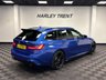 USED 2021 70 BMW 3 SERIES 2.0 330e 12kWh M Sport Touring 5dr Petrol Plug-in Hybrid Auto Euro 6 (s/s) (292 ps) HUGH SPEC! 8K EXTRA FACTORY OPTIONS! TECH PACK, COMFORT PACK, M SPORT PRO PACK, HARMAN/KARDON SOUND, HEADS UP DISPLAY, HEATED STEERING WHEEL, BLUE M PERFORMANCE BRAKES, BLACK VERNASCA LEATHER, AMBIENT MOOD LIGHTING, VIRTUAL DASH, REAR CAMERA, WIRELESS CARPLAY, 19'' M SPORT ALLOYS, CRUISE CONTROL, COMFORT ACCESS, ELECTRIC BOOT