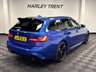USED 2021 70 BMW 3 SERIES 2.0 330e 12kWh M Sport Touring 5dr Petrol Plug-in Hybrid Auto Euro 6 (s/s) (292 ps) HUGH SPEC! 8K EXTRA FACTORY OPTIONS! TECH PACK, COMFORT PACK, M SPORT PRO PACK, HARMAN/KARDON SOUND, HEADS UP DISPLAY, HEATED STEERING WHEEL, BLUE M PERFORMANCE BRAKES, BLACK VERNASCA LEATHER, AMBIENT MOOD LIGHTING, VIRTUAL DASH, REAR CAMERA, WIRELESS CARPLAY, 19'' M SPORT ALLOYS, CRUISE CONTROL, COMFORT ACCESS, ELECTRIC BOOT