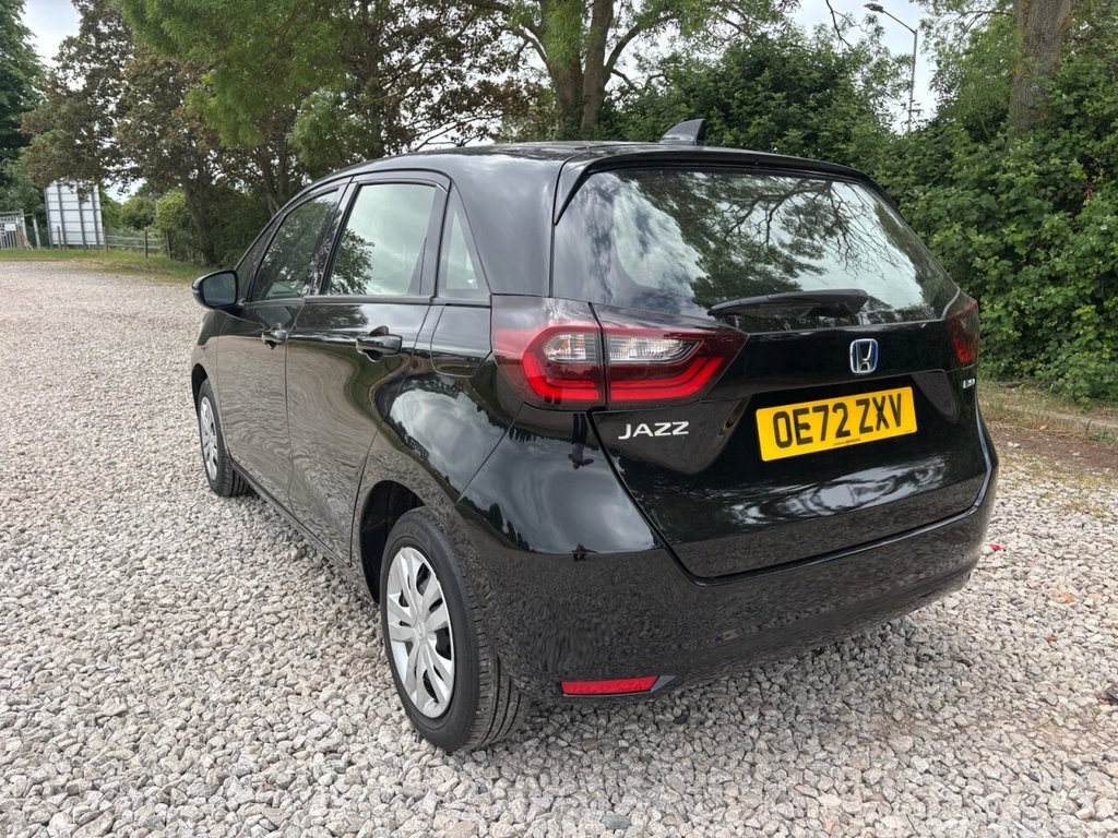 USED 2022 72 HONDA JAZZ 1.5 h i-MMD SE Hatchback 5dr Petrol Hybrid eCVT Euro 6 (s/s) (109 ps) &pound;ZERO DEPOSIT FINANCE
