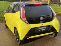 USED 2017 67 TOYOTA AYGO 1.0 VVT-i x-cite 3 Yellow Bi-Tone Hatchback 5dr Petrol Manual Euro 6 (68 ps) STUNNING COLOUR