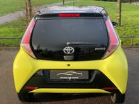 USED 2017 67 TOYOTA AYGO 1.0 VVT-i x-cite 3 Yellow Bi-Tone Hatchback 5dr Petrol Manual Euro 6 (68 ps) STUNNING COLOUR