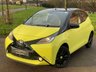 USED 2017 67 TOYOTA AYGO 1.0 VVT-i x-cite 3 Yellow Bi-Tone Hatchback 5dr Petrol Manual Euro 6 (68 ps) STUNNING COLOUR