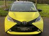 USED 2017 67 TOYOTA AYGO 1.0 VVT-i x-cite 3 Yellow Bi-Tone Hatchback 5dr Petrol Manual Euro 6 (68 ps) STUNNING COLOUR