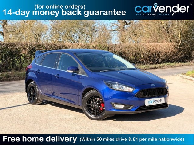 FORD FOCUS 1.0T ECOBOOST ZETEC HATCHBACK 5DR PETROL AUTO EURO 6 S S 125...