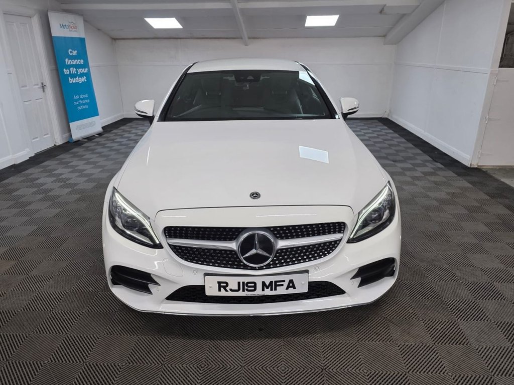 USED 2019 19 MERCEDES-BENZ C-CLASS 2.0 C300d AMG Line (Premium) Coupe 2dr Diesel G-Tronic+ Euro 6 (s/s) (245 ps) Bluetooth - SatNav - Sensors!