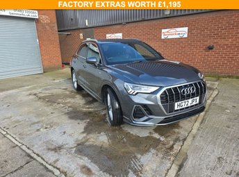 2022 AUDI Q3 1.5 TFSI CoD 35 S line SUV 5dr Petrol S Tronic Euro 6 (s/s) (150 ps) &pound;23695.00