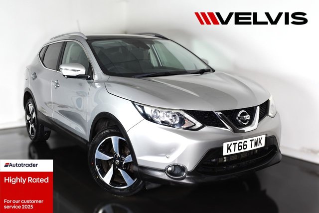 2017 66 Nissan Qashqai 1.2 DIG-T N-Connecta SUV 5dr Petrol XTRON 2WD Euro 6 (s/s) (115 ps)