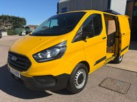 USED 2022 22 FORD TRANSIT CUSTOM Leader L1 H1 2.0 340 EcoBlue Diesel SWB Panel Van Manual Euro 6 (s/s) (130 bhp) Only 90,635 miles - 5 services - last service 18.11.25 @ 89,415 miles - Wet Belt Changed 27.01.25 @ 67,407 miles - EURO 6 - Tailgate, A/C, heated seats, DAB radio with Bluetooth & SATNAV connectivity, electric mirrors, E/W, start/stop, USB port, driver's airbag, twin batteries, LED load area lights, factory fitted bulkhead, side loading door, remote Central Locking, LED load area lights, spare key, finance arranged on site & 6 months premium Autoguard warranty