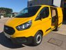 USED 2022 22 FORD TRANSIT CUSTOM Leader L1 H1 2.0 340 EcoBlue Diesel SWB Panel Van Manual Euro 6 (s/s) (130 bhp) Only 90,635 miles - 5 services - last service 18.11.25 @ 89,415 miles - Wet Belt Changed 27.01.25 @ 67,407 miles - EURO 6 - Tailgate, A/C, heated seats, DAB radio with Bluetooth & SATNAV connectivity, electric mirrors, E/W, start/stop, USB port, driver's airbag, twin batteries, LED load area lights, factory fitted bulkhead, side loading door, remote Central Locking, LED load area lights, spare key, finance arranged on site & 6 months premium Autoguard warranty