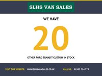 USED 2020 69 FORD TRANSIT CUSTOM Leader L1 H2 2.0 300 EcoBlue Diesel SWB High Top Panel Van Manual Euro 6 (s/s) (105 bhp) 5 services (1 main dealer) - last service on 05.06.2025 @ 66,215 miles - Only 72,483 miles - EURO 6, high top, A/C, Bluetooth, front & rear parking sensors, heated electric mirrors, E/W, DAB Radio, USB port, driver's airbag, factory fitted bulkhead, side loading door, ply lined, fog lights, remote Central Locking, slam security locks, spare key, finance arranged on site & 6 months premium Autoguard warranty
