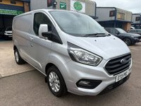 USED 2021 21 FORD TRANSIT CUSTOM Limited L1 H1 2.0 280 EcoBlue SWB Diesel Panel Van Manual Euro 6 (s/s) (130 bhp) 5 services (2 MD) - last service on 18.03.26 @ 109,473 miles - Wet Belt replaced08.08.25 @ 95,766 miles - 109,473 miles - EURO 6, A/C, front & rear parking sensors, heated seats, alloys, heated screen, cruise control, Bluetooth, electric power folding mirrors, E/W, DAB Radio with Apple car play, start/stop, factory fitted bulkhead, colour coded, auto headlights, side loading door, load liner, front fog lights, remote Central Locking, spare key, finance arranged & 6 months Premium AutoGuard