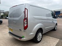USED 2021 21 FORD TRANSIT CUSTOM Limited L1 H1 2.0 280 EcoBlue SWB Diesel Panel Van Manual Euro 6 (s/s) (130 bhp) 5 services (2 MD) - last service on 18.03.26 @ 109,473 miles - Wet Belt replaced08.08.25 @ 95,766 miles - 109,473 miles - EURO 6, A/C, front & rear parking sensors, heated seats, alloys, heated screen, cruise control, Bluetooth, electric power folding mirrors, E/W, DAB Radio with Apple car play, start/stop, factory fitted bulkhead, colour coded, auto headlights, side loading door, load liner, front fog lights, remote Central Locking, spare key, finance arranged & 6 months Premium AutoGuard