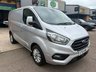 USED 2021 21 FORD TRANSIT CUSTOM Limited L1 H1 2.0 280 EcoBlue SWB Diesel Panel Van Manual Euro 6 (s/s) (130 bhp) 5 services (2 MD) - last service on 18.03.26 @ 109,473 miles - Wet Belt replaced08.08.25 @ 95,766 miles - 109,473 miles - EURO 6, A/C, front & rear parking sensors, heated seats, alloys, heated screen, cruise control, Bluetooth, electric power folding mirrors, E/W, DAB Radio with Apple car play, start/stop, factory fitted bulkhead, colour coded, auto headlights, side loading door, load liner, front fog lights, remote Central Locking, spare key, finance arranged & 6 months Premium AutoGuard