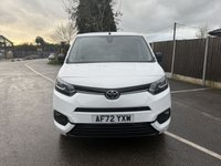 USED 2022 72 TOYOTA PROACE CITY 1.5 BlueHDi Design Short Panel Van 5dr Diesel Manual SWB Euro 6 (s/s) (100 bhp) This 2022 Toyota PROACE CITY is a standout choice, having been owned by just one careful keeper and boasting a clear vehicle history check.  As a 1.5 BlueHDi Design Short Panel Van SWB Euro 6 (s/s) 5dr, this model offers a practical and efficient solution for your needs.  It comes equipped with a suite of helpful features designed to make driving and parking easier, including front and rear parking sensors, a reversing camera, and automatic headlights.