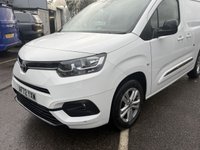 USED 2022 72 TOYOTA PROACE CITY 1.5 BlueHDi Design Short Panel Van 5dr Diesel Manual SWB Euro 6 (s/s) (100 bhp) This 2022 Toyota PROACE CITY is a standout choice, having been owned by just one careful keeper and boasting a clear vehicle history check.  As a 1.5 BlueHDi Design Short Panel Van SWB Euro 6 (s/s) 5dr, this model offers a practical and efficient solution for your needs.  It comes equipped with a suite of helpful features designed to make driving and parking easier, including front and rear parking sensors, a reversing camera, and automatic headlights.