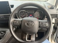 USED 2022 72 TOYOTA PROACE CITY 1.5 BlueHDi Design Short Panel Van 5dr Diesel Manual SWB Euro 6 (s/s) (100 bhp) This 2022 Toyota PROACE CITY is a standout choice, having been owned by just one careful keeper and boasting a clear vehicle history check.  As a 1.5 BlueHDi Design Short Panel Van SWB Euro 6 (s/s) 5dr, this model offers a practical and efficient solution for your needs.  It comes equipped with a suite of helpful features designed to make driving and parking easier, including front and rear parking sensors, a reversing camera, and automatic headlights.