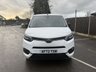 USED 2022 72 TOYOTA PROACE CITY 1.5 BlueHDi Design Short Panel Van 5dr Diesel Manual SWB Euro 6 (s/s) (100 bhp) This 2022 Toyota PROACE CITY is a standout choice, having been owned by just one careful keeper and boasting a clear vehicle history check.  As a 1.5 BlueHDi Design Short Panel Van SWB Euro 6 (s/s) 5dr, this model offers a practical and efficient solution for your needs.  It comes equipped with a suite of helpful features designed to make driving and parking easier, including front and rear parking sensors, a reversing camera, and automatic headlights.
