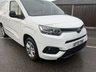 USED 2022 72 TOYOTA PROACE CITY 1.5 BlueHDi Design Short Panel Van 5dr Diesel Manual SWB Euro 6 (s/s) (100 bhp) This 2022 Toyota PROACE CITY is a standout choice, having been owned by just one careful keeper and boasting a clear vehicle history check.  As a 1.5 BlueHDi Design Short Panel Van SWB Euro 6 (s/s) 5dr, this model offers a practical and efficient solution for your needs.  It comes equipped with a suite of helpful features designed to make driving and parking easier, including front and rear parking sensors, a reversing camera, and automatic headlights.