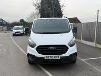 USED 2020 70 FORD TRANSIT CUSTOM 2.0 300 EcoBlue Leader Panel Van 5dr Diesel Manual L1 H1 Euro 6 (s/s) (105 ps) This 2020 Ford Transit Custom presents a superb ownership opportunity, having been meticulously maintained by just one owner from new. As a 2.0 300 EcoBlue Leader L1 H1 Euro 6 model, this van combines a robust 2.0 litre diesel engine with the practical Leader trim. Its Euro 6 compliance ensures it meets current emissions standards, and a clear vehicle history check provides peace of mind. You can expect impressive efficiency with this Transit Custom, achieving a notable 45 miles per gallon.