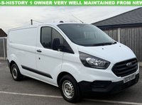USED 2020 70 FORD TRANSIT CUSTOM 2.0 300 EcoBlue Leader Panel Van 5dr Diesel Manual L1 H1 Euro 6 (s/s) (105 ps) This 2020 Ford Transit Custom presents a superb ownership opportunity, having been meticulously maintained by just one owner from new. As a 2.0 300 EcoBlue Leader L1 H1 Euro 6 model, this van combines a robust 2.0 litre diesel engine with the practical Leader trim. Its Euro 6 compliance ensures it meets current emissions standards, and a clear vehicle history check provides peace of mind. You can expect impressive efficiency with this Transit Custom, achieving a notable 45 miles per gallon.