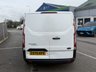 USED 2020 70 FORD TRANSIT CUSTOM 2.0 300 EcoBlue Leader Panel Van 5dr Diesel Manual L1 H1 Euro 6 (s/s) (105 ps) This 2020 Ford Transit Custom presents a superb ownership opportunity, having been meticulously maintained by just one owner from new. As a 2.0 300 EcoBlue Leader L1 H1 Euro 6 model, this van combines a robust 2.0 litre diesel engine with the practical Leader trim. Its Euro 6 compliance ensures it meets current emissions standards, and a clear vehicle history check provides peace of mind. You can expect impressive efficiency with this Transit Custom, achieving a notable 45 miles per gallon.