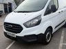 USED 2020 70 FORD TRANSIT CUSTOM 2.0 300 EcoBlue Leader Panel Van 5dr Diesel Manual L1 H1 Euro 6 (s/s) (105 ps) This 2020 Ford Transit Custom presents a superb ownership opportunity, having been meticulously maintained by just one owner from new. As a 2.0 300 EcoBlue Leader L1 H1 Euro 6 model, this van combines a robust 2.0 litre diesel engine with the practical Leader trim. Its Euro 6 compliance ensures it meets current emissions standards, and a clear vehicle history check provides peace of mind. You can expect impressive efficiency with this Transit Custom, achieving a notable 45 miles per gallon.