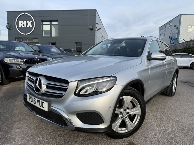 2016 MERCEDES-BENZ GLC 2.1 GLC220d Sport (Premium) SUV 5dr Diesel G-Tronic 4MATIC Euro 6-2 OWNER CAR FINISHED IN IRIDIUM SILVER METALLIC WITH BLACK LEATHER UPHOLSTERY-REVERSE CAMERA-ACTIVE PARK ASSIST-ELECTRIC MEMORY SEAT-PANORAMIC GLASS SUNROOF-BLUETOOTH-CRUISE CONTROL-ELECTRIC FOLDING MIRRORS-BLUETOOTH-CRUISE CONTROL-DAB RADIO-DUAL ZONE CLIMATE CONTROL-AMBIENT ILLUMINATION-HEATED SEATS-18" 5 SPOKE ALLOYS