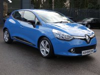 USED 2015 15 RENAULT CLIO 1.5 dCi Dynamique MediaNav 5d EDC 90 S/S &pound;20 ROAD TAX, SAT NAV, BLUETOOTH, CRUISE CONTROL & SPEED LIMITER, AUTOMATIC HEADLIGHTS & WIPERS, AUX & USB PORTS, EDC AUTOMATIC GEARBOX, FRONT FOG LIGHTS, 16 INCH ALLOY WHEELS, CLOTH INTERIOR, LEATHER MULTIFUNCTION STEERING WHEEL, AIR CONDITIONING, ECO MODE, BASS REFLEX SPEAKERS, TRIP COMPUTER WITH DIGITAL SPEEDO, REMOTE CENTRAL LOCKING, PUSH BUTTON START, ELECTRIC WINDOWS, ELECTRIC HEATED MIRRORS, ISO FIX, FOLDING REAR SEATS, SERVICE HISTORY