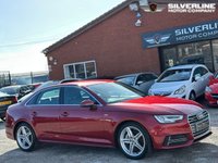 USED 2017 66 AUDI A4 2.0 TDI S line Saloon 4dr Diesel S Tronic quattro Euro 6 (s/s) (190 ps) 