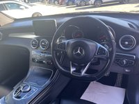 USED 2018 68 MERCEDES-BENZ GLC 2.1 GLC220d AMG Line Coupe 5dr Diesel G-Tronic+ 4MATIC Euro 6 (s/s) (170 ps) GREAT HISTORY ONLY 1 KEY