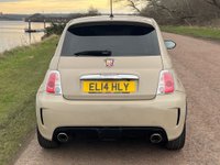 USED 2014 64 ABARTH 500 1.4 T-Jet Hatchback 3dr Petrol Manual Euro 5 (135 bhp) STUNNING BEIGE CAPPUCCINO