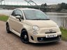 USED 2014 64 ABARTH 500 1.4 T-Jet Hatchback 3dr Petrol Manual Euro 5 (135 bhp) STUNNING BEIGE CAPPUCCINO