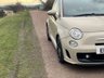 USED 2014 64 ABARTH 500 1.4 T-Jet Hatchback 3dr Petrol Manual Euro 5 (135 bhp) STUNNING BEIGE CAPPUCCINO