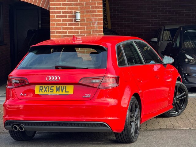 2015 AUDI A3 2015 2.0 TDI S line Sportback S Tronic quattro Euro 6 (s/s) 5dr - Photo 4