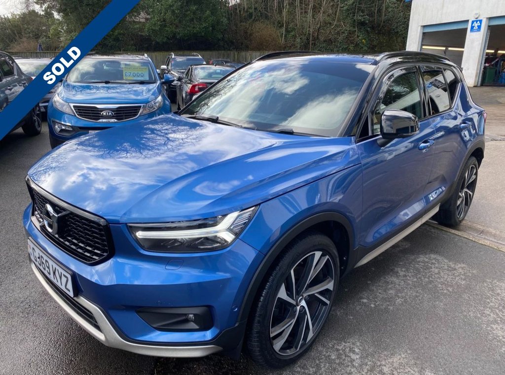 USED 2019 69 VOLVO XC40 2.0 T5 R-Design Pro SUV 5dr Petrol Auto AWD Euro 6 (s/s) (247 ps) TOP SPECIFICATION R DESIGN PRO XC40