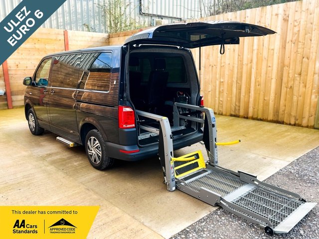 View our Volkswagen Transporter 4 Seat Auto Wheelchair Accessible Disabled Access Vehicle WAV