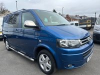 USED 2014 X VOLKSWAGEN TRANSPORTER 2.0 BiTDI T32 Highline Kombi 4dr Diesel DSG 4MOTION L3 H1 (178 bhp) FSH (11 SERVICES) !!!!!  FRESH CAMBELT + MOT + SERVICE !!!