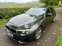 USED 2019 69 BMW 5 SERIES 2.0 520d MHT M Sport Saloon 4dr Diesel Hybrid Auto Euro 6 (s/s) (190 ps) + FULL SERVICE HISTORY + 18" ALLOY WHEELS + AUTOMATIC GEARBOX + DAYTIME RUNNING LIGHTS + SATELLITE NAVIGATION + FULL BLACK LEATHER SEATS + HEATED FRONT SEATS + AUTO HEADLIGHTS + FRONT AND REAR PARKING SENSORS + DUAL CLIMATE CONTROL + CRUISE CONTROL + BLUETOOTH / TELEPHONE PREPARATION + RADIO / USB / CD / MP3 PLAYER + MUCH MUCH MORE...